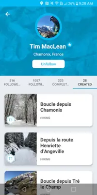 Whympr | Mountain and Outdoor android App screenshot 4