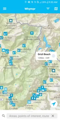 Whympr | Mountain and Outdoor android App screenshot 7